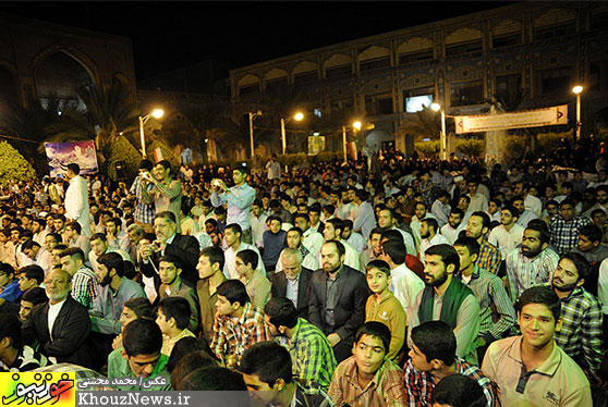 آئین عمامه‌گذاری طلاب حوزه‌های علمیه اهواز