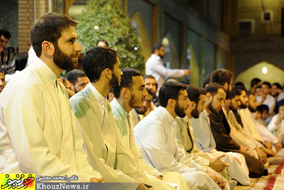 آئین عمامه‌گذاری طلاب حوزه‌های علمیه اهواز