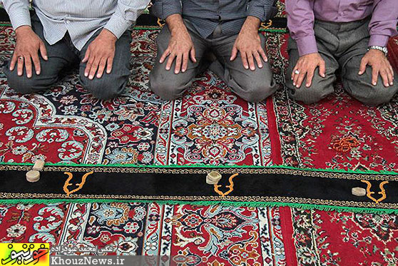 مراسم جشن عید غدیرخم در مسجد رضوان اهواز