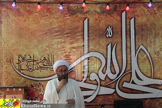 مراسم جشن عید غدیرخم در مسجد رضوان اهواز