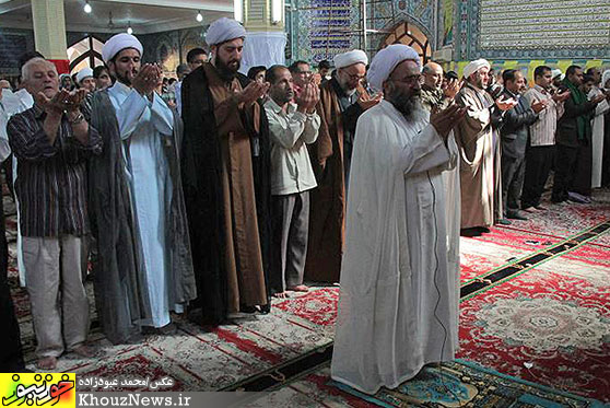 مراسم جشن عید غدیرخم در مسجد رضوان اهواز