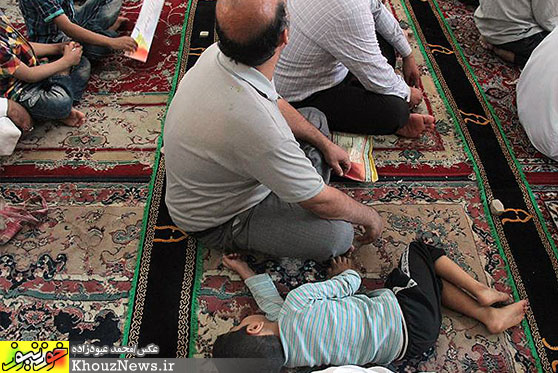 مراسم جشن عید غدیرخم در مسجد رضوان اهواز