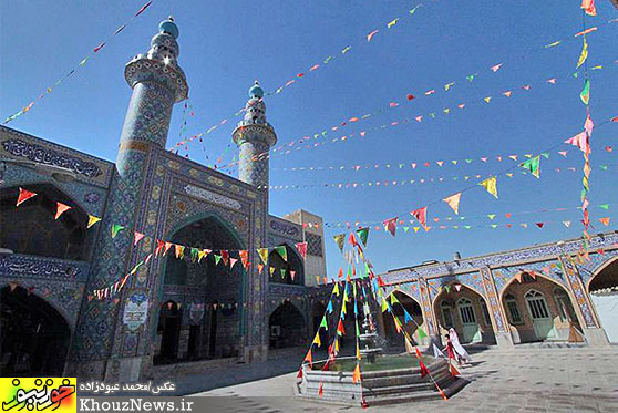 مراسم جشن عید غدیرخم در مسجد رضوان اهواز