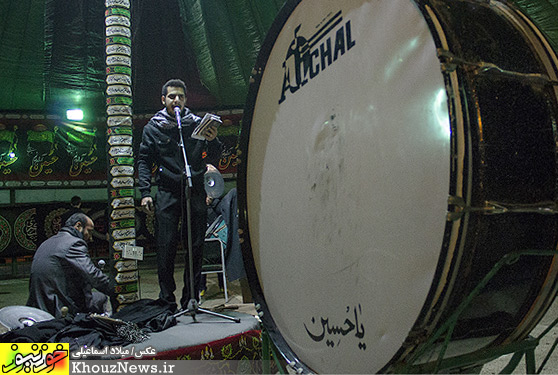 عزاداري شب هشتم محرم در اهواز