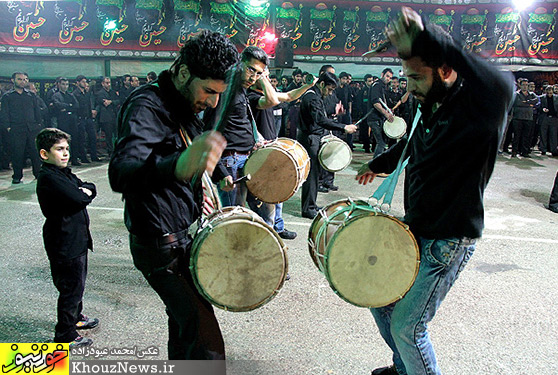 عزاداري شب نهم محرم در اهواز