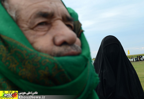 آئین شبیه خوانی در روستای سید محمد تفاخ شوش