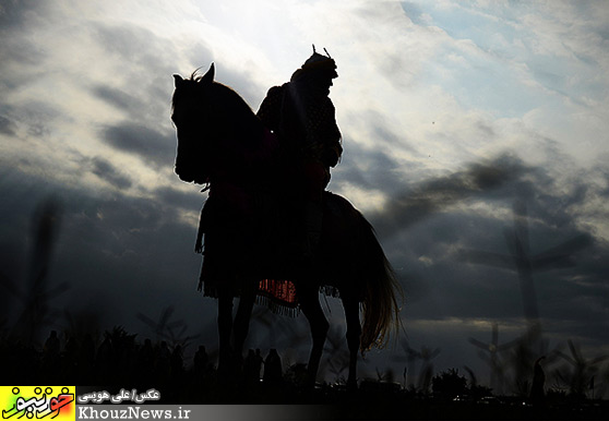 آئین شبیه خوانی در روستای سید محمد تفاخ شوش