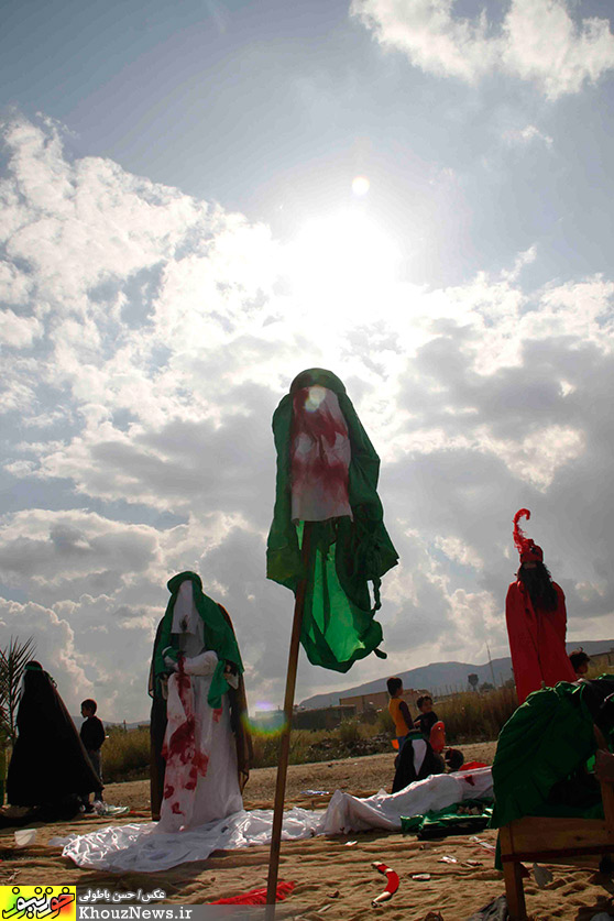  مراسم عزاداری روز عاشورا در ایذه