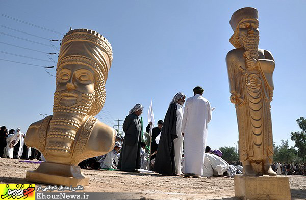 بازسازی واقعه غدیر خم در خوزستان