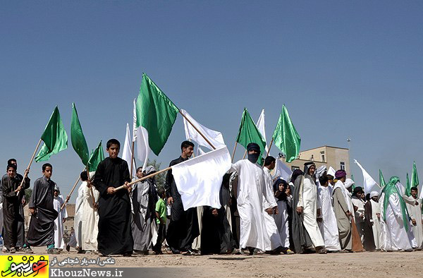 بازسازی واقعه غدیر خم در خوزستان