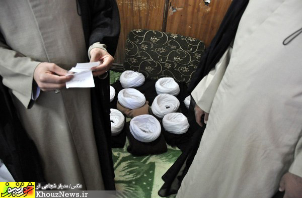 آئین عمامه گذاری طلاب حوزه علمیه کارون