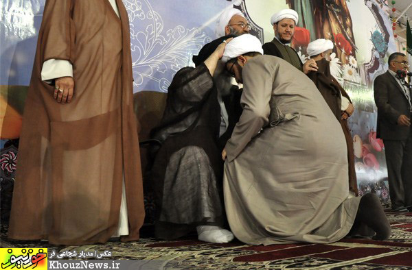 آئین عمامه گذاری طلاب حوزه علمیه کارون