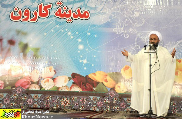 آئین عمامه گذاری طلاب حوزه علمیه کارون