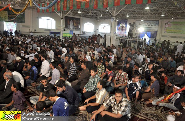 آئین عمامه گذاری طلاب حوزه علمیه کارون