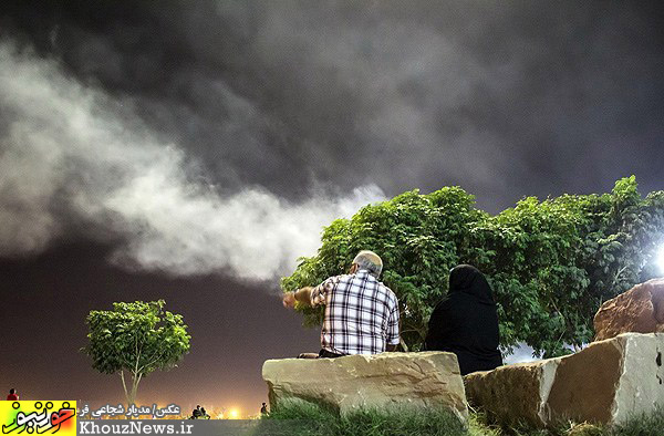 نور افشانی جشن عید غدیر در اهواز
