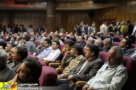 حاشیه های مراسم تقدیر و معارفه شهردار کلانشهر اهواز