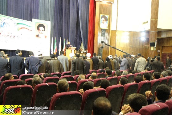 حاشیه های مراسم تقدیر و معارفه شهردار کلانشهر اهواز
