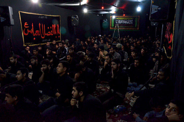مراسم شهادت دردانه حضرت اباعبدالله الحسین (ع) در اهواز