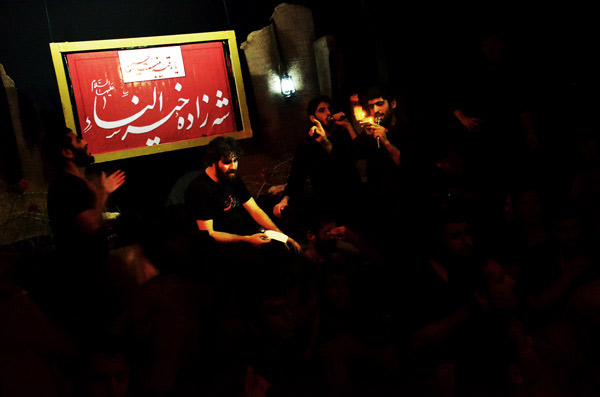 مراسم شهادت دردانه حضرت اباعبدالله الحسین (ع) در اهواز