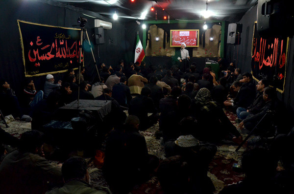 مراسم شهادت دردانه حضرت اباعبدالله الحسین (ع) در اهواز