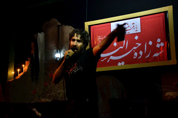 مراسم شهادت دردانه حضرت اباعبدالله الحسین (ع) در اهواز