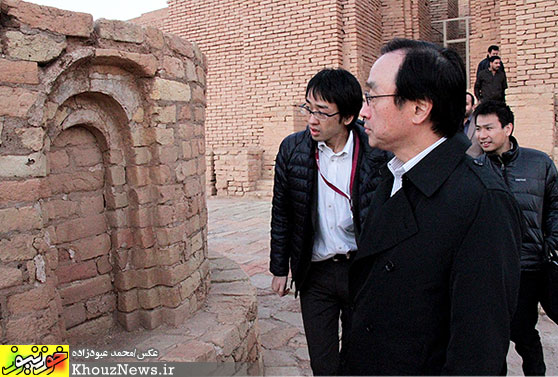 بازدید سفیر ژاپن از جاذبه های میراث فرهنگی خوزستان