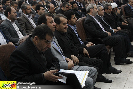 مراسم تودیع و معارفه مدیرکل آموزش و پرورش خوزستان