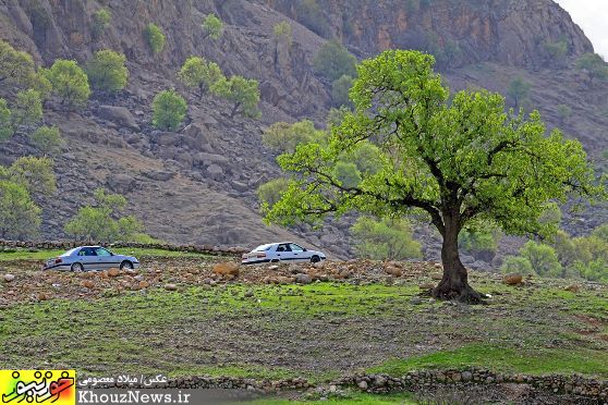 طبیعت و آبشارهای زیبای آرپناه در خوزستان