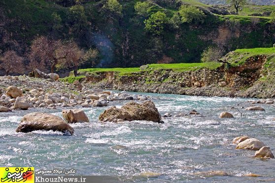 طبیعت و آبشارهای زیبای آرپناه در خوزستان
