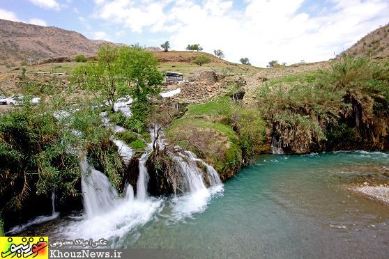 طبیعت و آبشارهای زیبای آرپناه در خوزستان