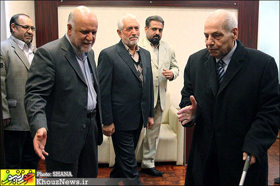  غلامحسین نوذری، بیژن زنگنه، علی اکبر معین فر، غلامرضا آقازاده، سیدمحمد غرضی، کاظم وزیری هامانه