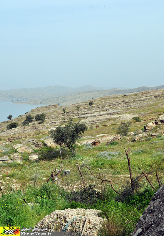 طبیعت بی مانند دریاچه سد دز و روستای زیبای پامنار دزفول در خوزستان