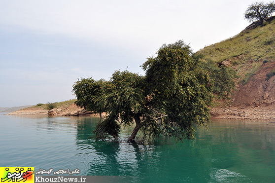 طبیعت بی مانند دریاچه سد دز و روستای زیبای پامنار دزفول در خوزستان