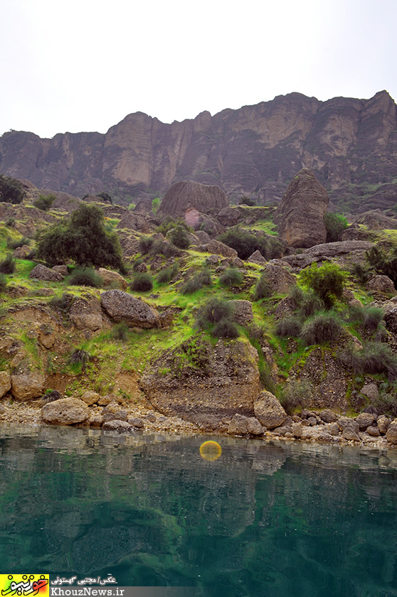 طبیعت بی مانند دریاچه سد دز و روستای زیبای پامنار دزفول در خوزستان