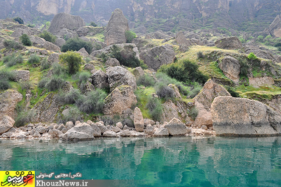 طبیعت بی مانند دریاچه سد دز و روستای زیبای پامنار دزفول در خوزستان