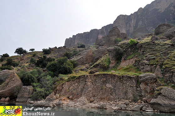 طبیعت بی مانند دریاچه سد دز و روستای زیبای پامنار دزفول در خوزستان