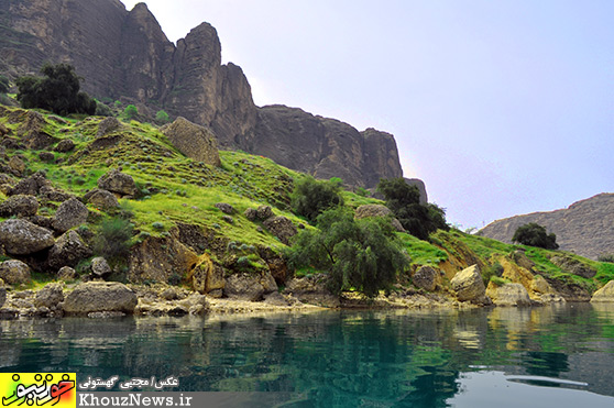 طبیعت بی مانند دریاچه سد دز و روستای زیبای پامنار دزفول در خوزستان