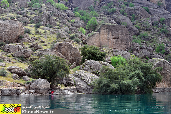 طبیعت بی مانند دریاچه سد دز و روستای زیبای پامنار دزفول در خوزستان