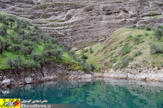 طبیعت بی مانند دریاچه سد دز و روستای زیبای پامنار دزفول در خوزستان