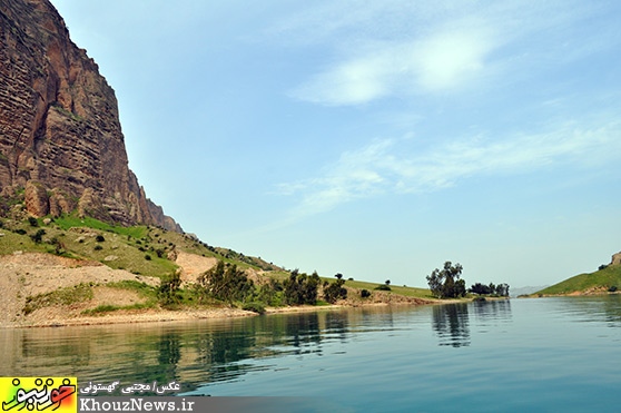 طبیعت بی مانند دریاچه سد دز و روستای زیبای پامنار دزفول در خوزستان