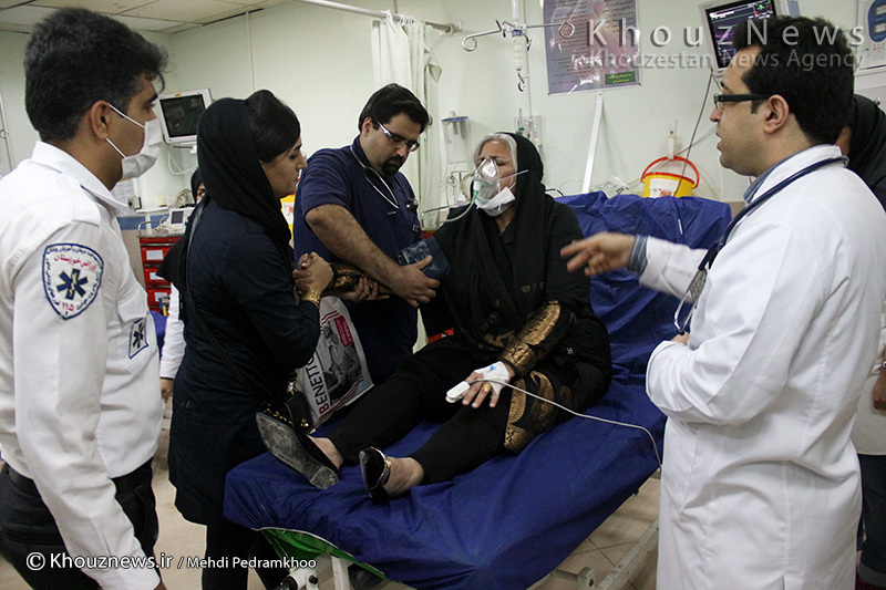 عکسهای بیمارستان امام خمینی اهواز