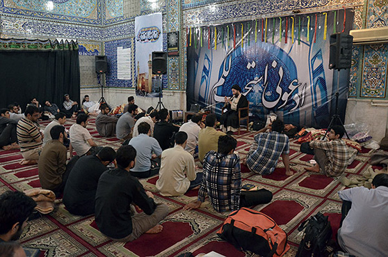 آئین اعتکاف دانشجویی در مسجد ارشاد