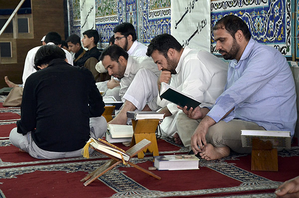 آئین اعتکاف در شهرستان کارون