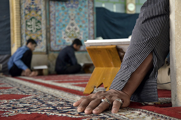 آئین اعتکاف در شهرستان کارون