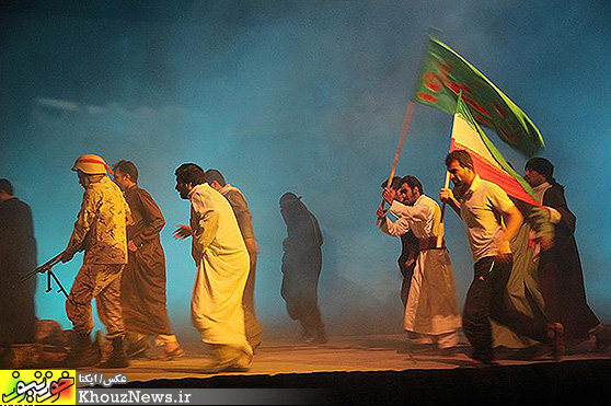 اجرای نمایش «ستاره صبح» در کوی علوی اهواز