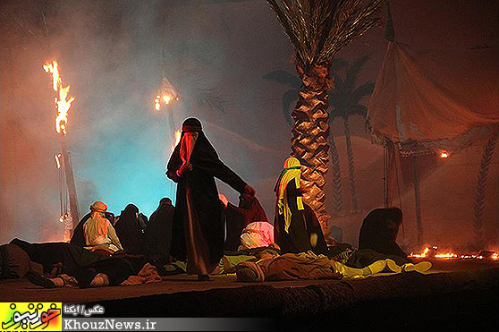 اجرای نمایش «ستاره صبح» در کوی علوی اهواز