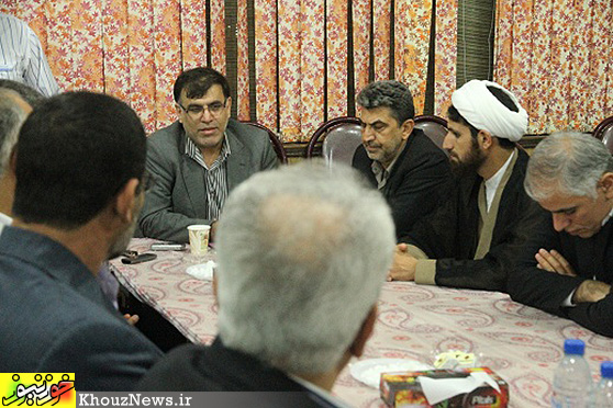 نشست رئیس دانشگاه علوم پزشکی  اهواز با فرماندهان نیروهای مسلح خوزستان