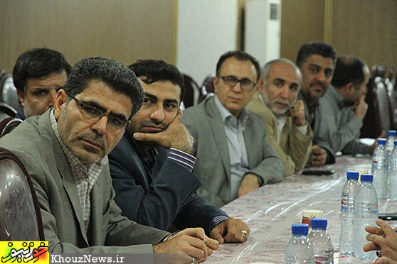نشست رئیس دانشگاه علوم پزشکی  اهواز با فرماندهان نیروهای مسلح خوزستان