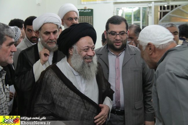 مراسم پنجمین سالگرد ارتحال آیت الله شیخ مرتضی انصاری در اهواز