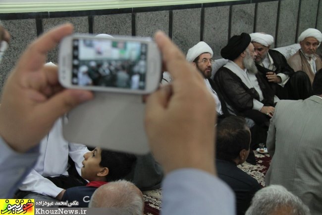 مراسم پنجمین سالگرد ارتحال آیت الله شیخ مرتضی انصاری در اهواز